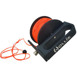 Hollis Scuba Seeker Reel 400 ft Aluminum Primary Reel w/ Lockdown